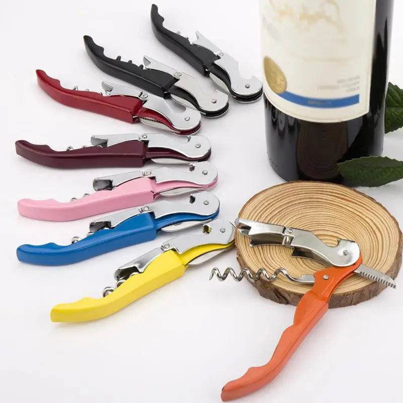 Double Fulcrum Hippocampus Wine Corkscrew Multi-Purpose Stainless Steel Beer Corkscrew Wine Gift - P12 Hub Europe