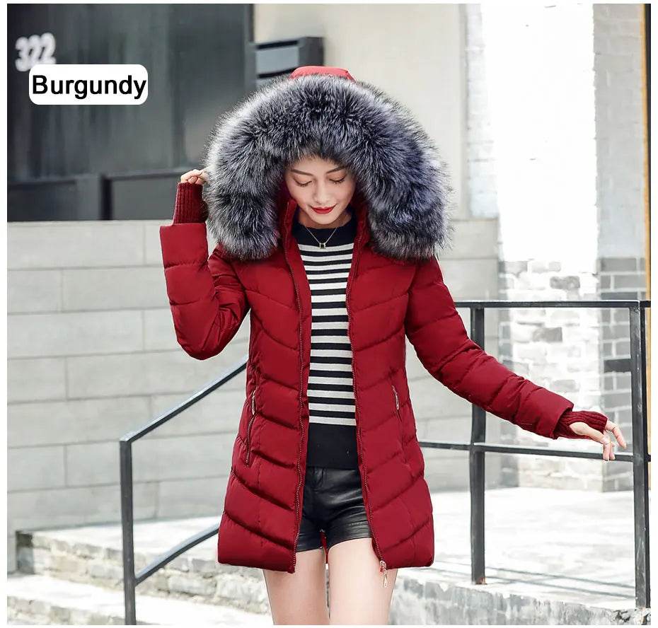New Slim Warm Winter Parka - P12 Hub Europe
