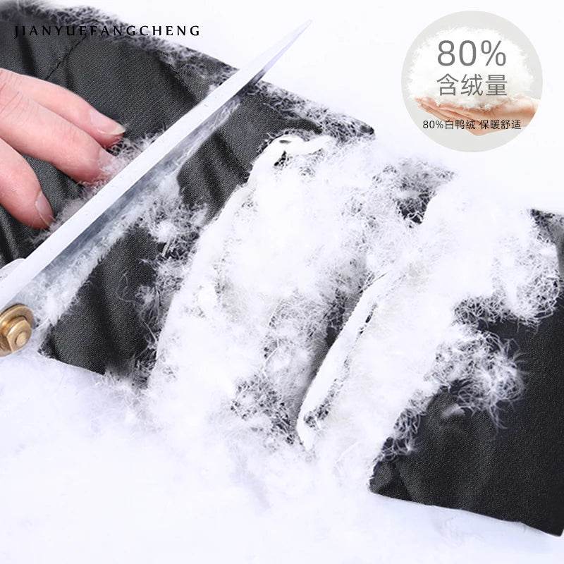 Suit Collar Slim Down Jacket - P12 Hub Europe