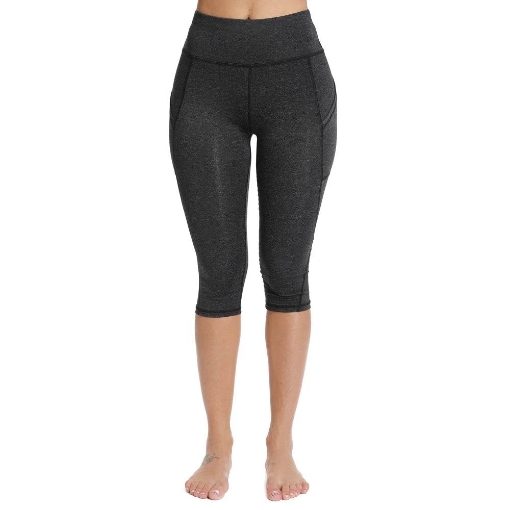 Women's High Waist Capri - P12 Hub Europe