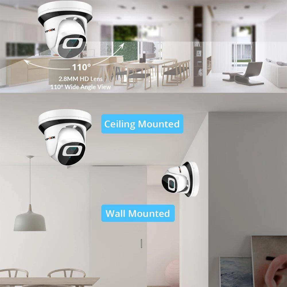 Indoor WiFi Camera 4MP 1080P Audio CamHi - P12 Hub Europe