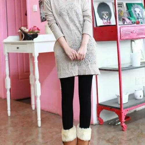 Women's Fleece Lined Thicken Leggings - P12 Hub Europe