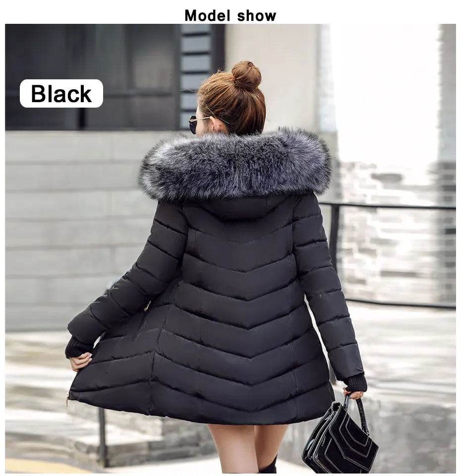 New Slim Warm Winter Parka - P12 Hub Europe
