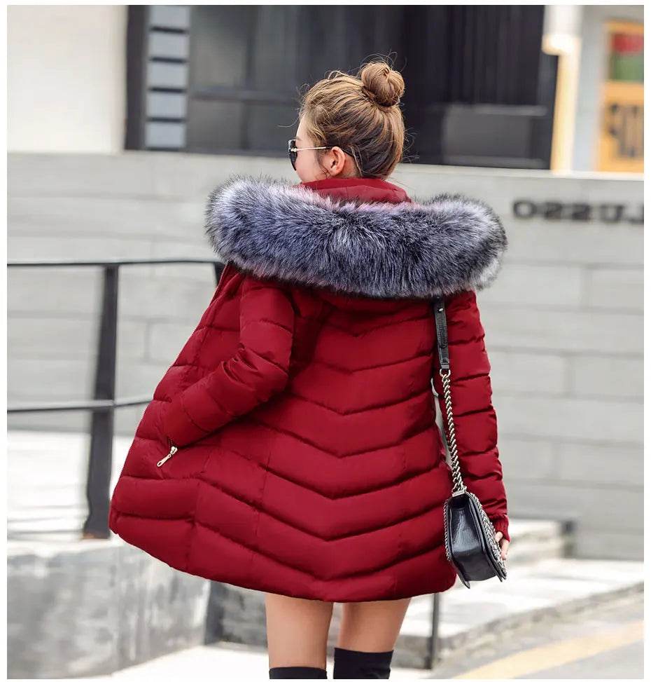 New Slim Warm Winter Parka - P12 Hub Europe