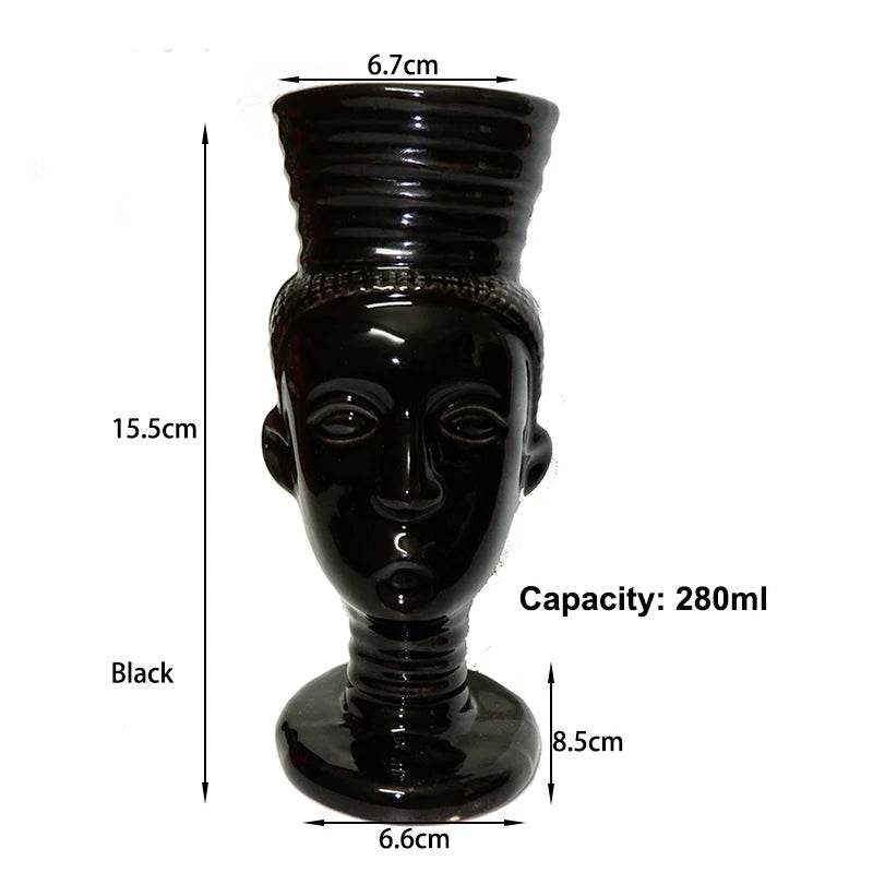 Hawaii Tiki Mugs Cocktail Cup Beer Beverage Mug Wine Mug Ceramic Tiki Mugs Great For Cocktail Drink - P12 Hub Europe