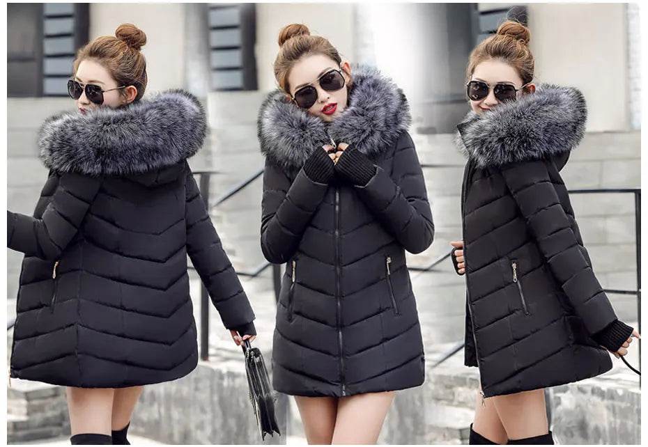 New Slim Warm Winter Parka - P12 Hub Europe