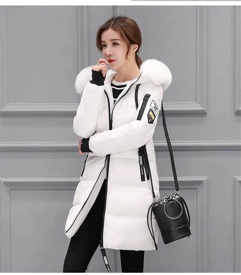 Warm Fur Hooded Parka - P12 Hub Europe
