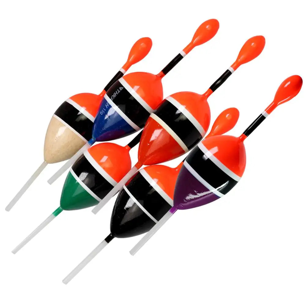 THKFISH 5pcs Fishing Floats Slip Bobber Rigs Balsa Wood Sea Fishing Float 5g 15g Buoyancy Fishing Buoys For Catfish Fishing