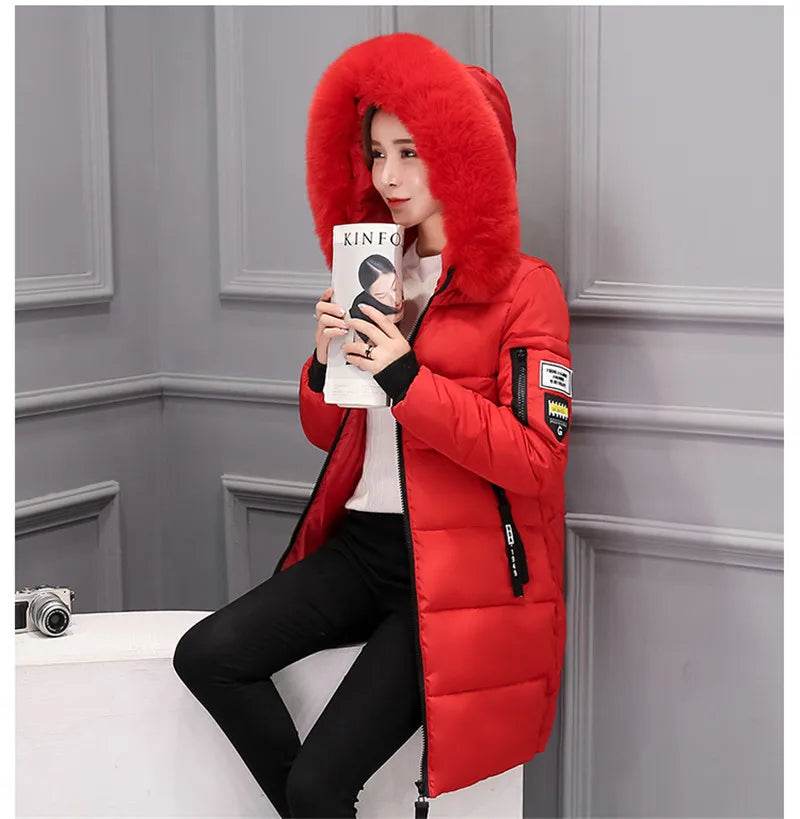Warm Fur Hooded Parka - P12 Hub Europe