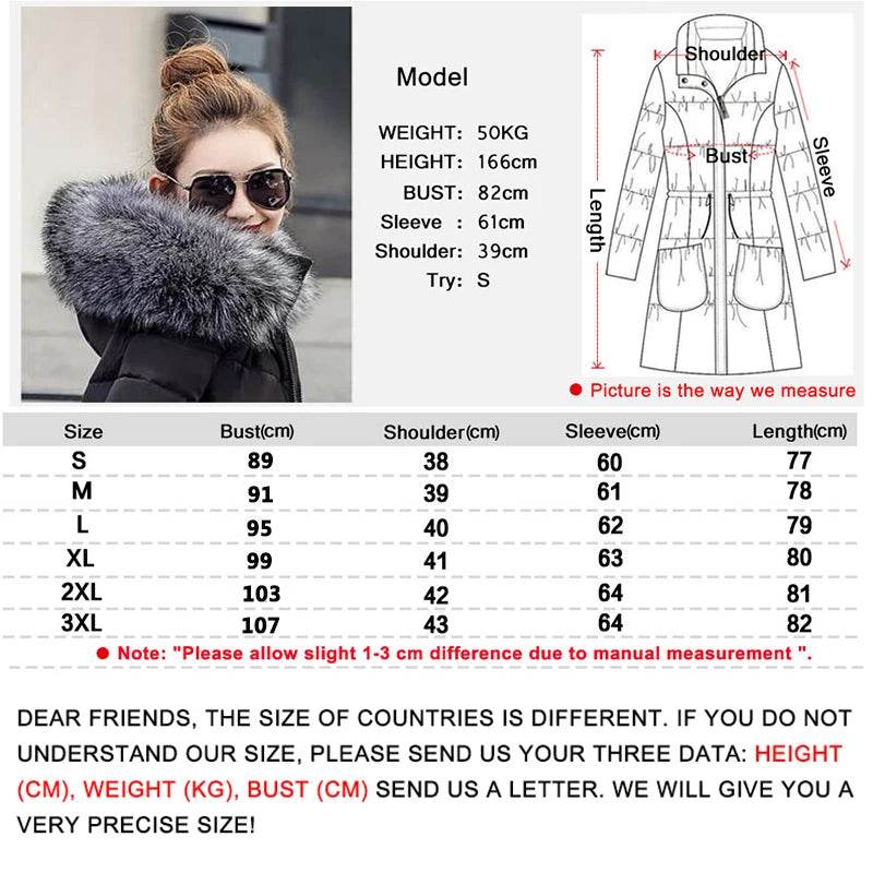 New Slim Warm Winter Parka - P12 Hub Europe