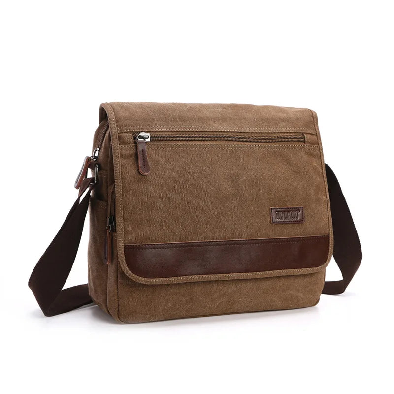 brand designer handbags high quality messenger bag large capacity Unisex shoulder bag canvas small square bag student school bag