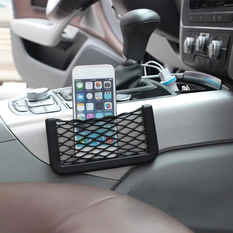 RV Storage Net Bag Flexible Nylon Portable Automotive Organizer Holder Pocket For Caravan Van Boat Camper Car Accessories