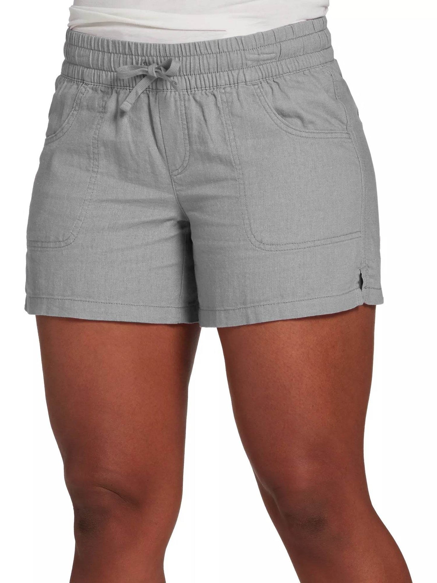 Women Elastic Waist Split Shorts - P12 Hub Europe
