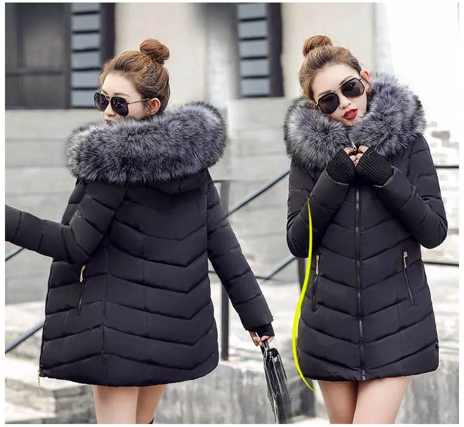 New Slim Warm Winter Parka - P12 Hub Europe