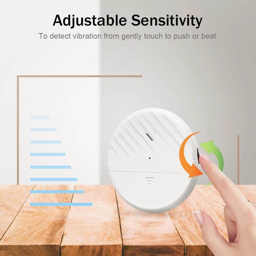 Alarm Sensor Vibration Wireless 125dB - P12 Hub Europe