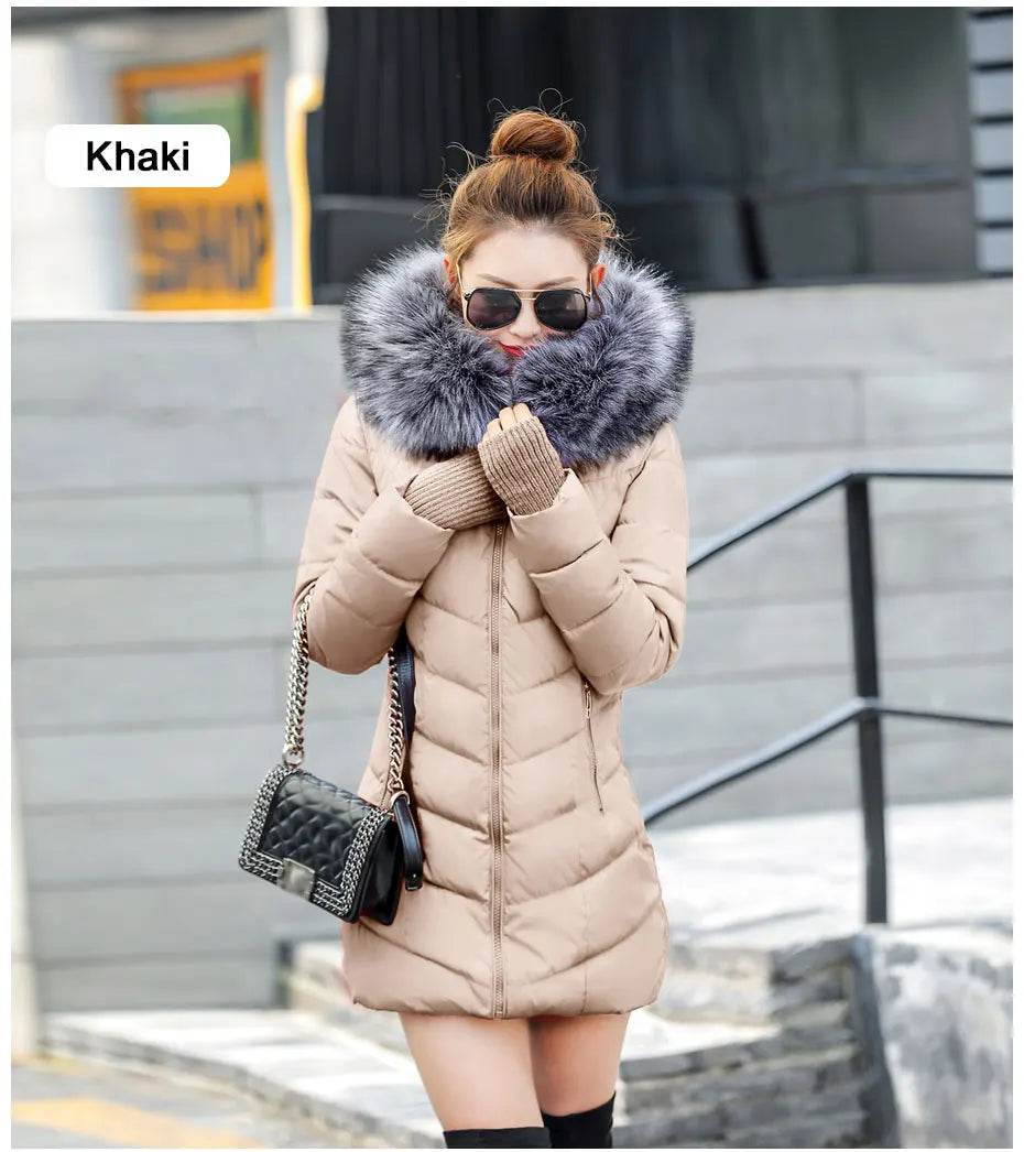 New Slim Warm Winter Parka - P12 Hub Europe