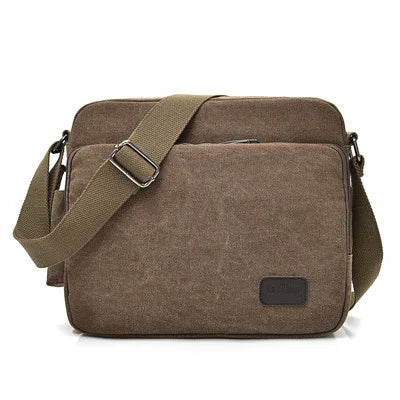 High Quality Multifunction Canvas Bag travel bag men messenger bag brand men's crossbody bag luxury vintage style briefcase w304