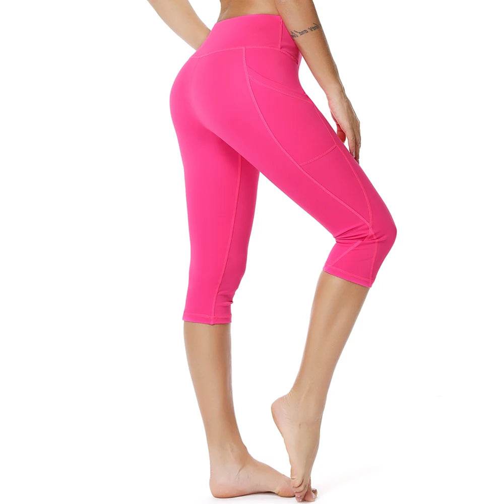 Women's High Waist Capri - P12 Hub Europe