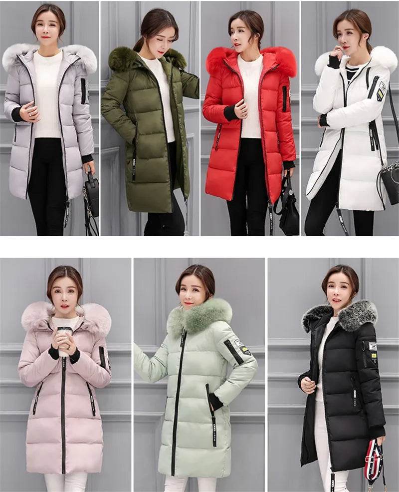 Warm Fur Hooded Parka - P12 Hub Europe