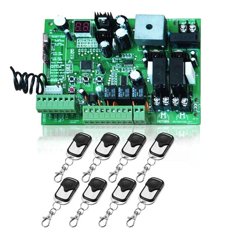 4V Swing Gate Control Board | Dual Arms, 60s Timer, Auto-Close - P12 Hub Europe