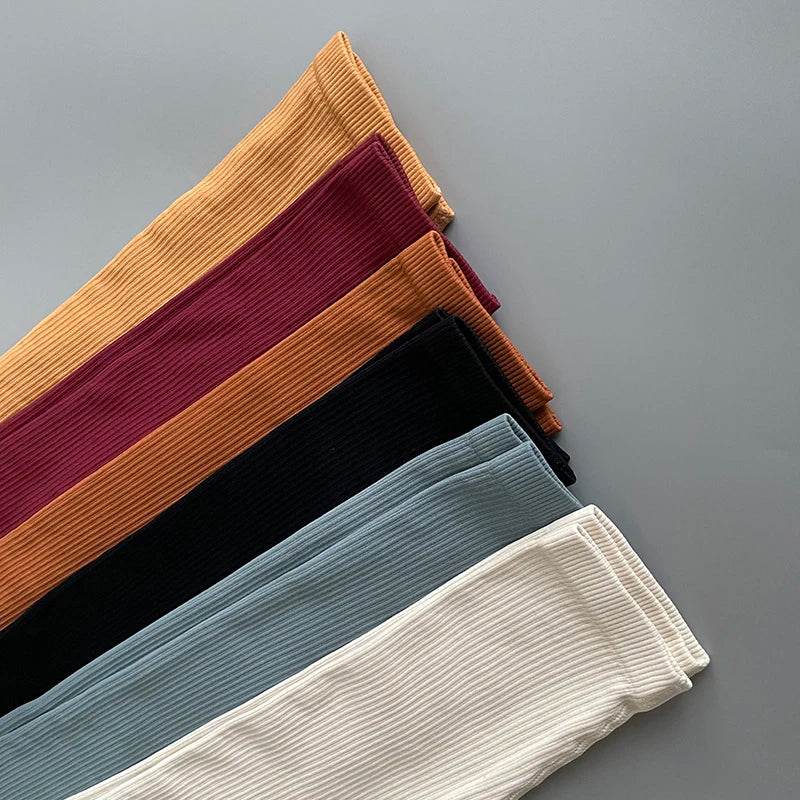 Women's Seamless Ribbed Yoga Leggings - P12 Hub Europe
