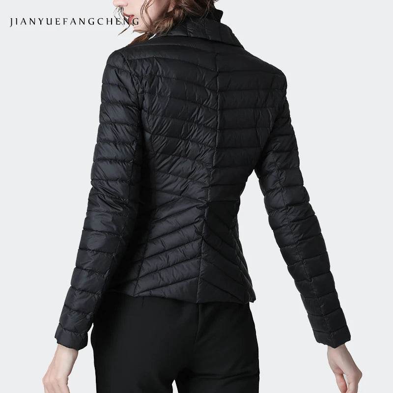 Suit Collar Slim Down Jacket - P12 Hub Europe