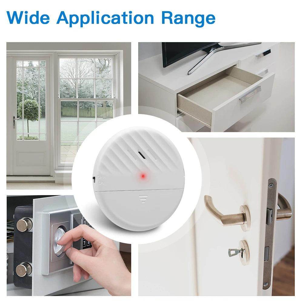 Alarm Sensor Vibration Wireless 125dB - P12 Hub Europe