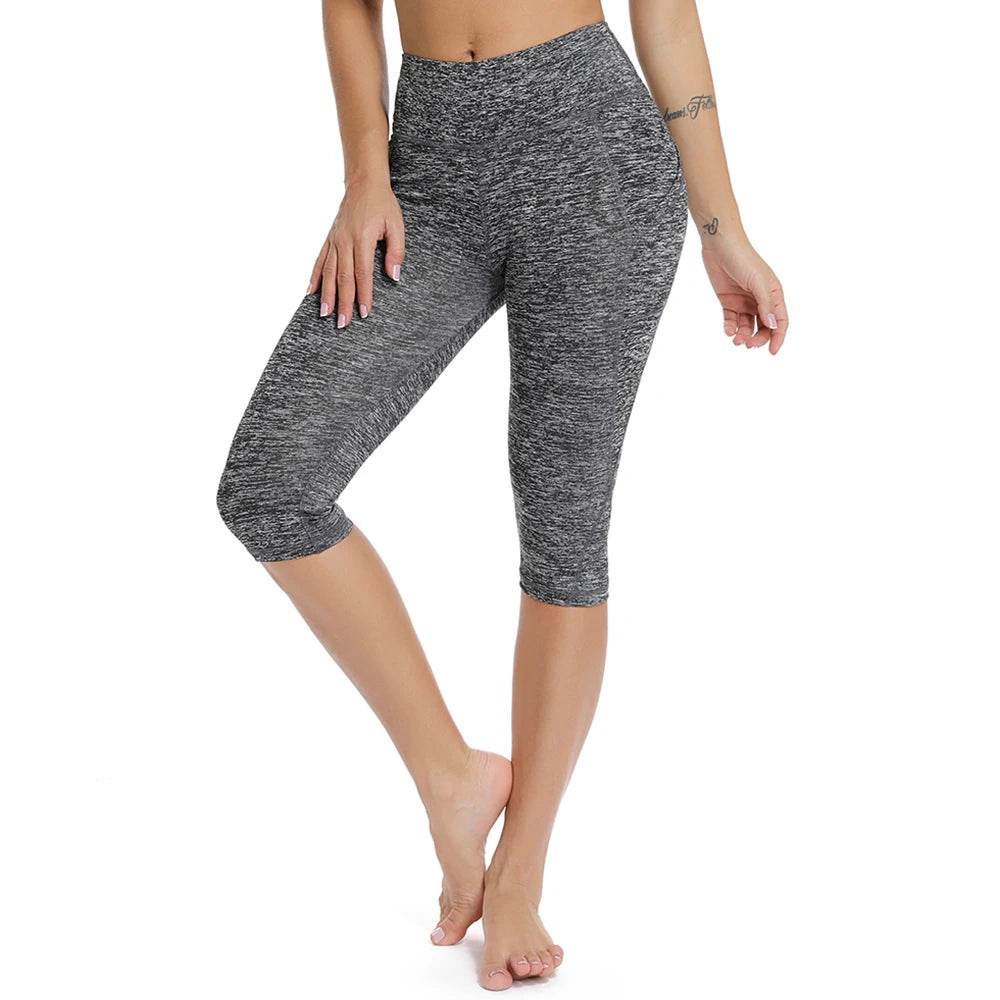 Women's High Waist Capri - P12 Hub Europe