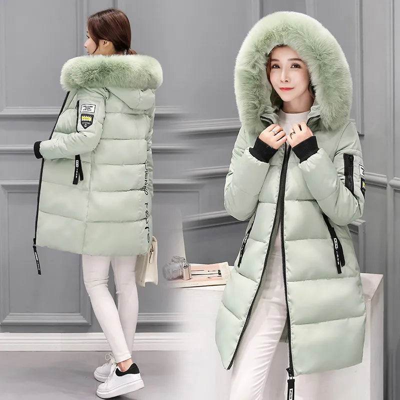 Warm Fur Hooded Parka - P12 Hub Europe