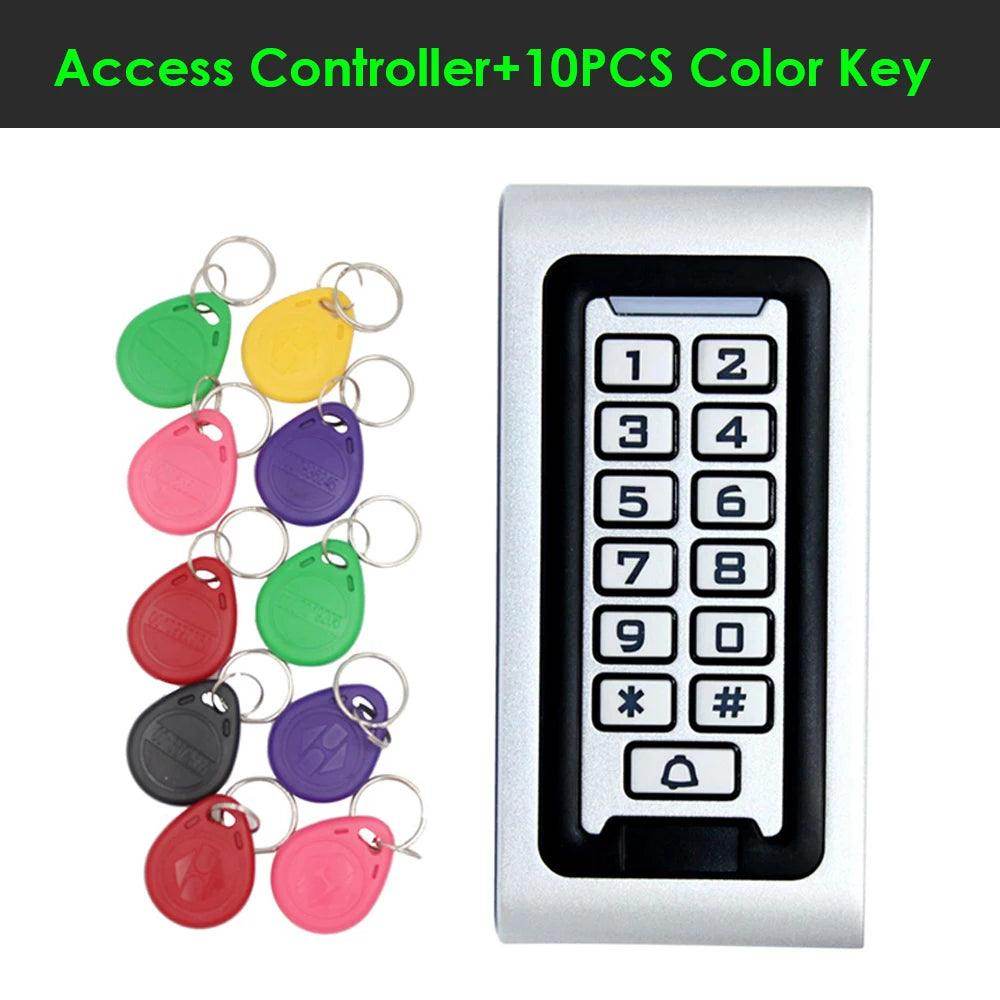 Access Control KitRFID Metal 125KHz, Magnetic/Strike Lock, 1000 Users - P12 Hub Europe