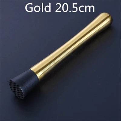 Bar Cocktail Muddler Mojito Stainless Steel Bar Mixer Barware DIY Drink Fruit Muddler Crushed Ice Barware Bar Tool - P12 Hub Europe