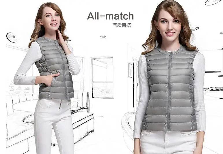 Women's Slim Down Vest - P12 Hub Europe