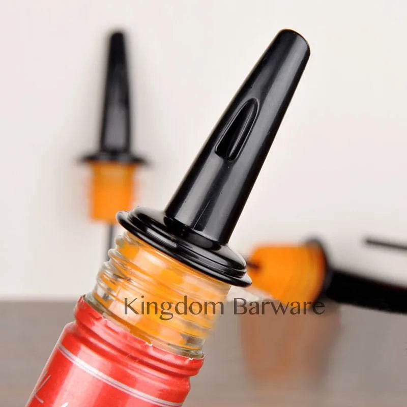 6PCS Stainless Steel Wine Pourer Stopper Bottle Pourer Spout Stopper Speed Pourer Bar Wine Accessories Set of 6 - P12 Hub Europe