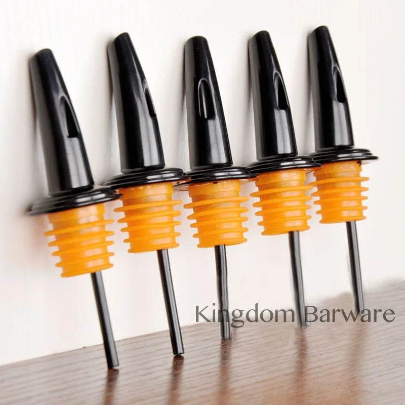6PCS Stainless Steel Wine Pourer Stopper Bottle Pourer Spout Stopper Speed Pourer Bar Wine Accessories Set of 6 - P12 Hub Europe