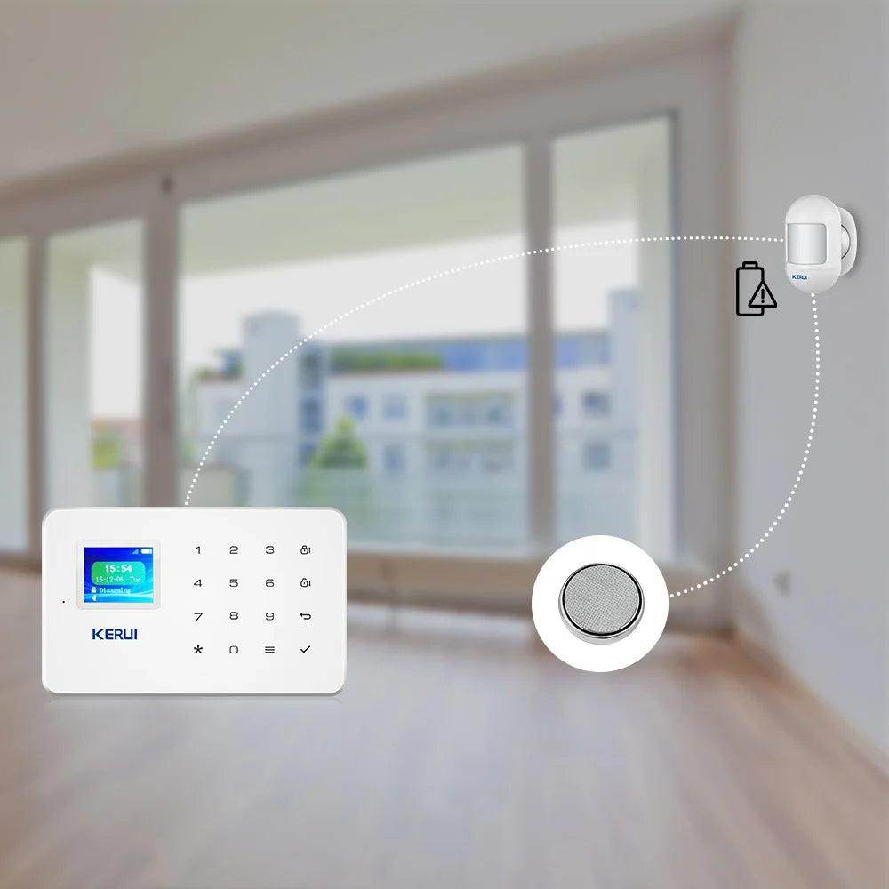 Mini PIR Sensor Wireless Alarm | Magnetic Base Detector - P12 Hub Europe
