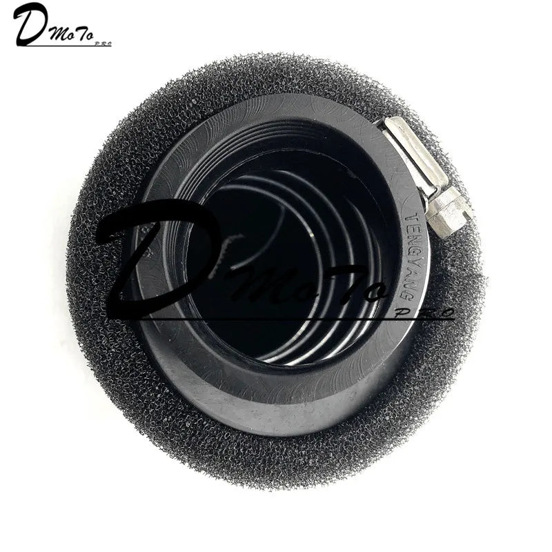 Red 32mm 35mm 38mm 42mm 45mm 48mm Bend Elbow Neck Foam Air Filter Sponge Cleaner Moped Scooter Dirt Pit Bike Motorcycle Kayo BSE