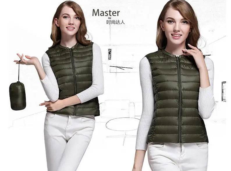 Women's Slim Down Vest - P12 Hub Europe