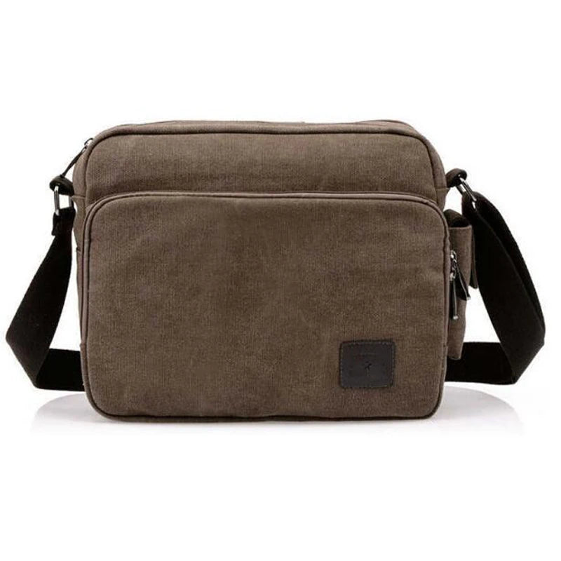 High Quality Multifunction Canvas Bag travel bag men messenger bag brand men's crossbody bag luxury vintage style briefcase w304