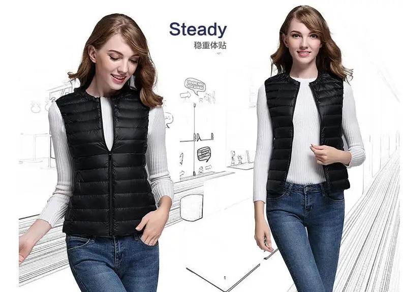 Women's Slim Down Vest - P12 Hub Europe