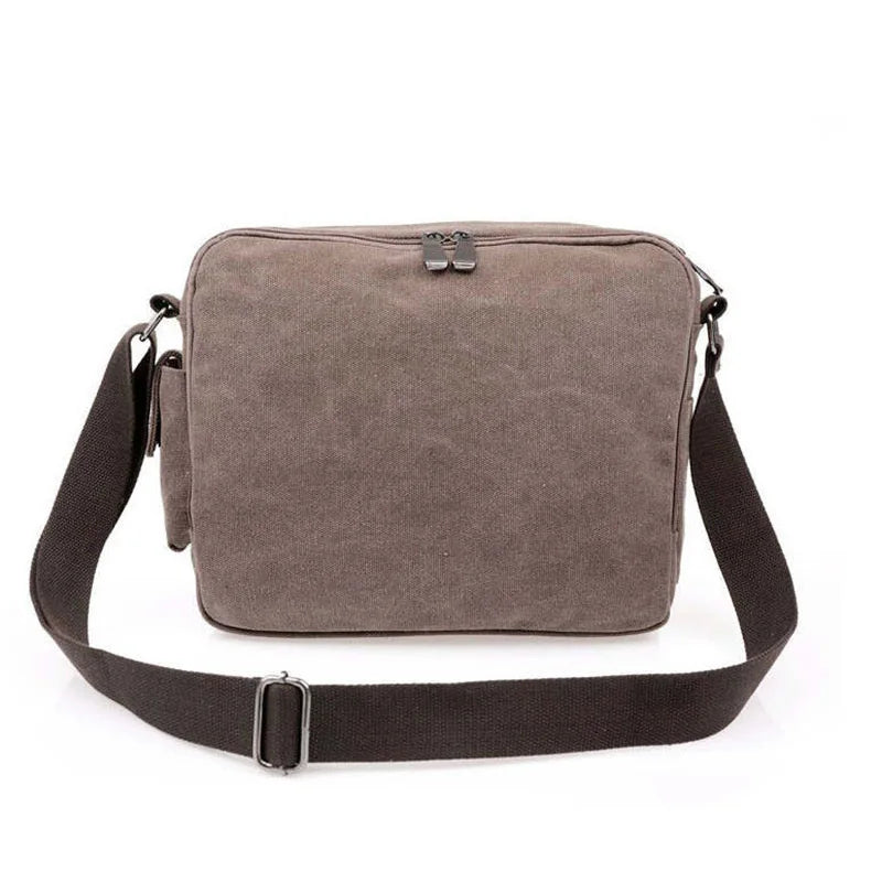 High Quality Multifunction Canvas Bag travel bag men messenger bag brand men's crossbody bag luxury vintage style briefcase w304