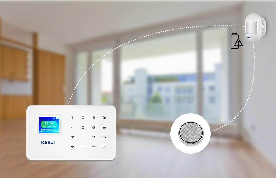 Mini PIR Sensor Wireless Alarm | Magnetic Base Detector - P12 Hub Europe