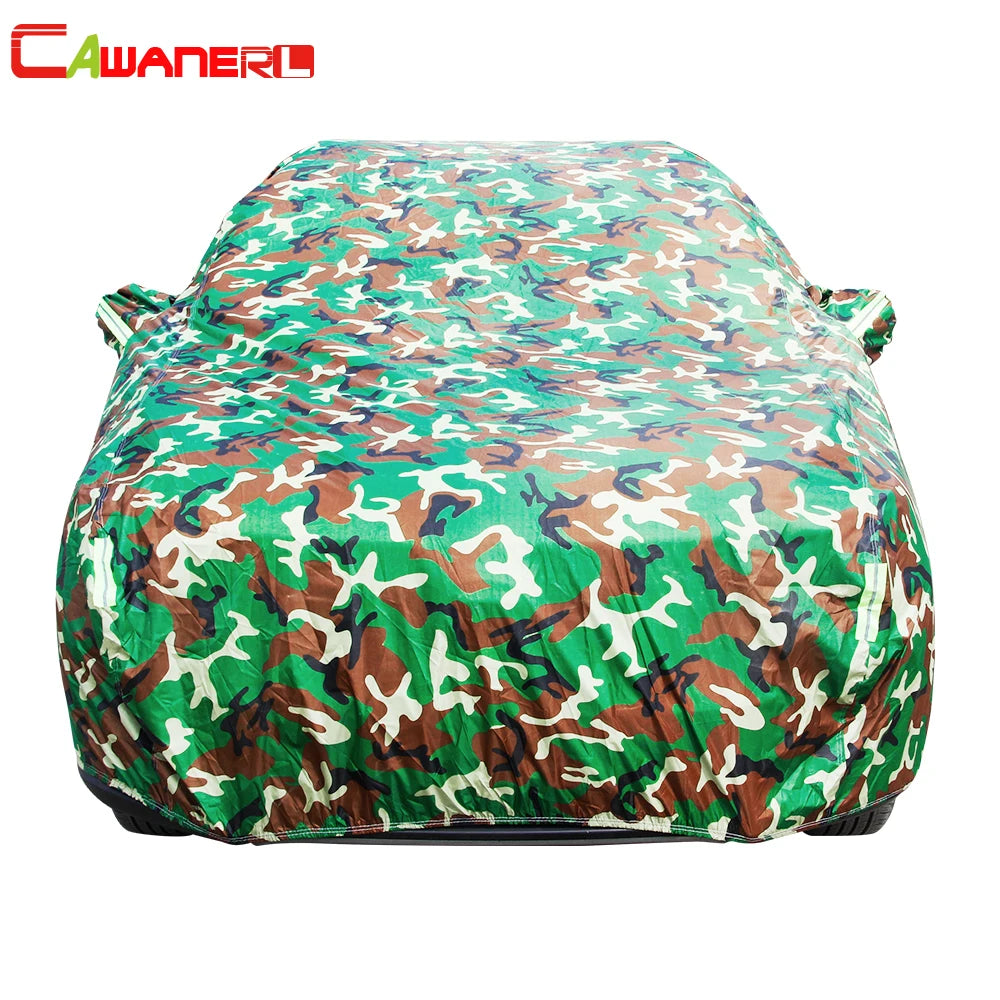 Cawanerl Car Cover Auto Anti UV Sun Rain Snow Protector Dust Proof Cover For Hyundai Atos Galloper Getz H-1 i10 i20 i30 i45 i800