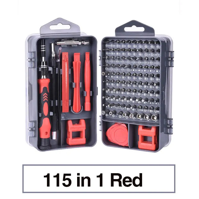 Precision Screwdriver Set For Phone Repair Kit Magnetic Bits Magnet Mini Screwdriver For Glasses Iphone Watch Screwdriver Set