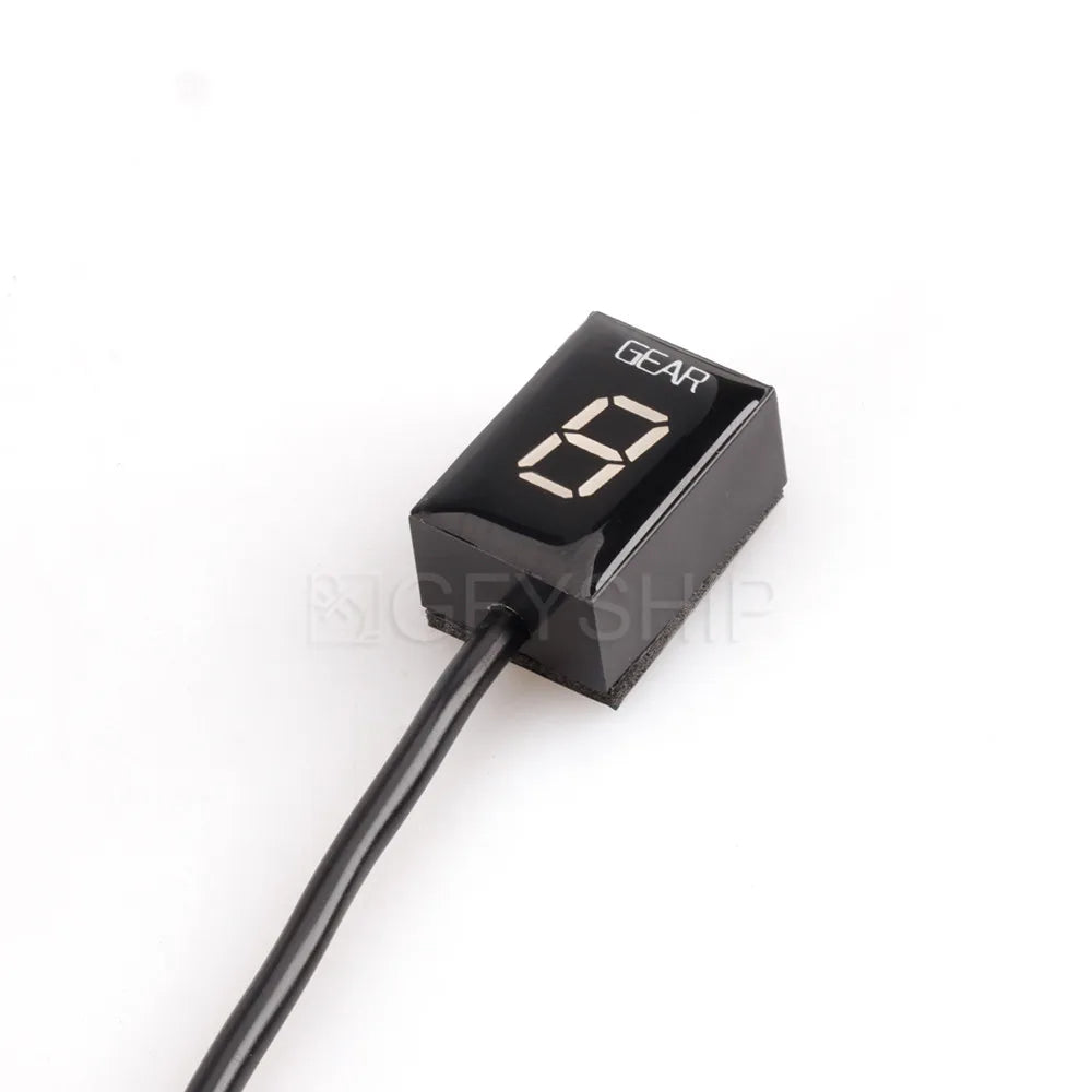 For Buell XB12STT Lightning Super TT ALL YEARS Motorcycle Gear Indicator 1-6 Level Digital Gear Meter