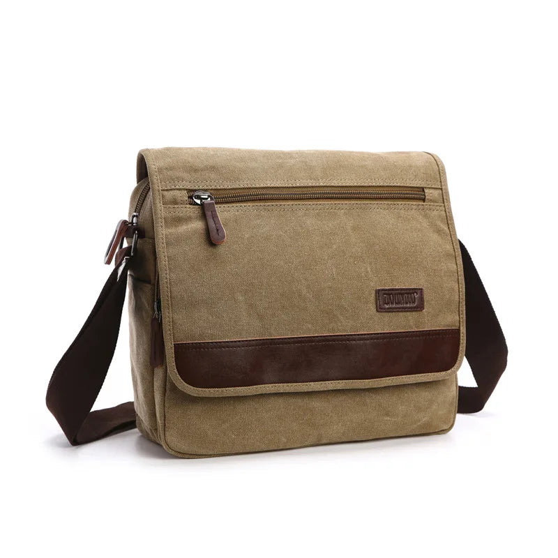 brand designer handbags high quality messenger bag large capacity Unisex shoulder bag canvas small square bag student school bag