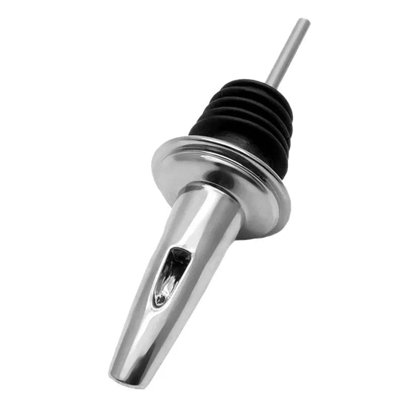 6PCS Stainless Steel Wine Pourer Stopper Bottle Pourer Spout Stopper Speed Pourer Bar Wine Accessories Set of 6 - P12 Hub Europe