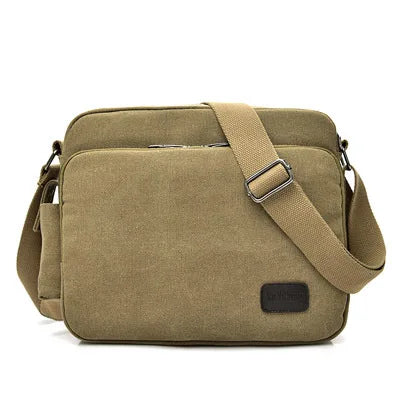High Quality Multifunction Canvas Bag travel bag men messenger bag brand men's crossbody bag luxury vintage style briefcase w304