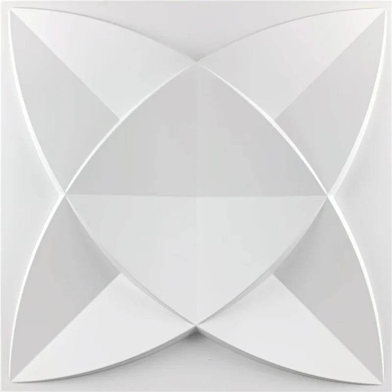 30x30cm 3D three-dimensional wall sticker decorative living room wallpaper mural waterproof 3D wall panel mold bathroom kitchen - P12 Hub Europe