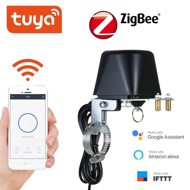 Smart Valve Water and Gas WiFi Works With Alexa - P12 Hub Europe