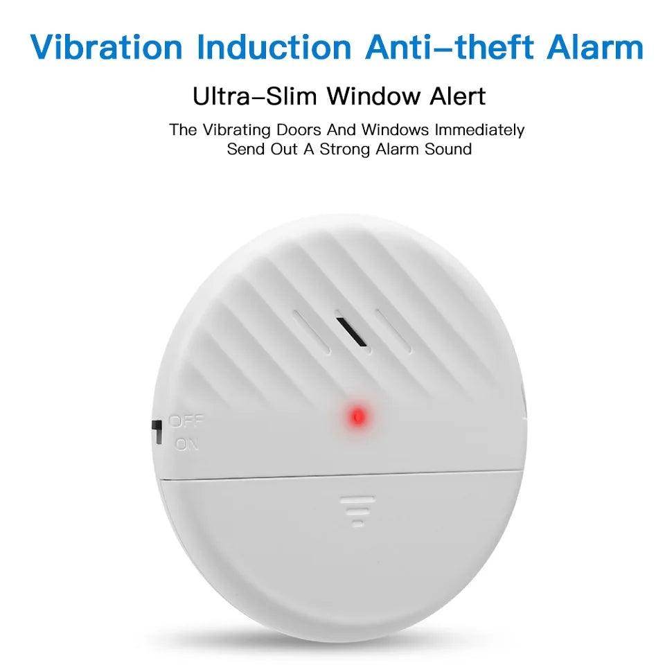 Alarm Sensor Vibration Wireless 125dB - P12 Hub Europe